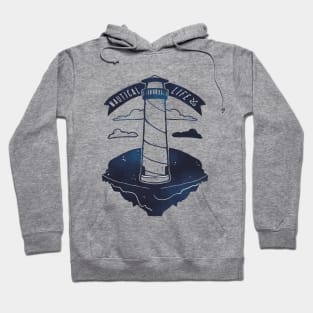 Lighthouse - nautical life shirt Hoodie